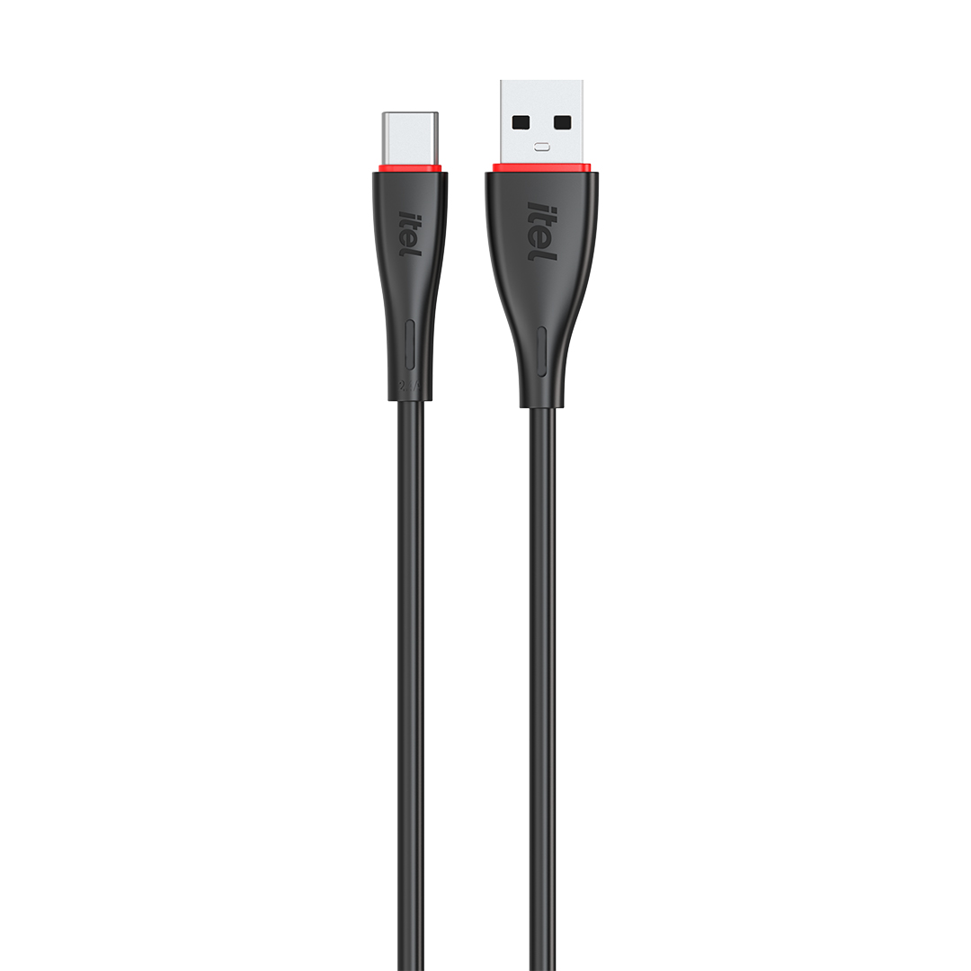 ICD-C24-Data-Cable-White-Black-1.jpg Type C Data Cable C24 - Image 1
